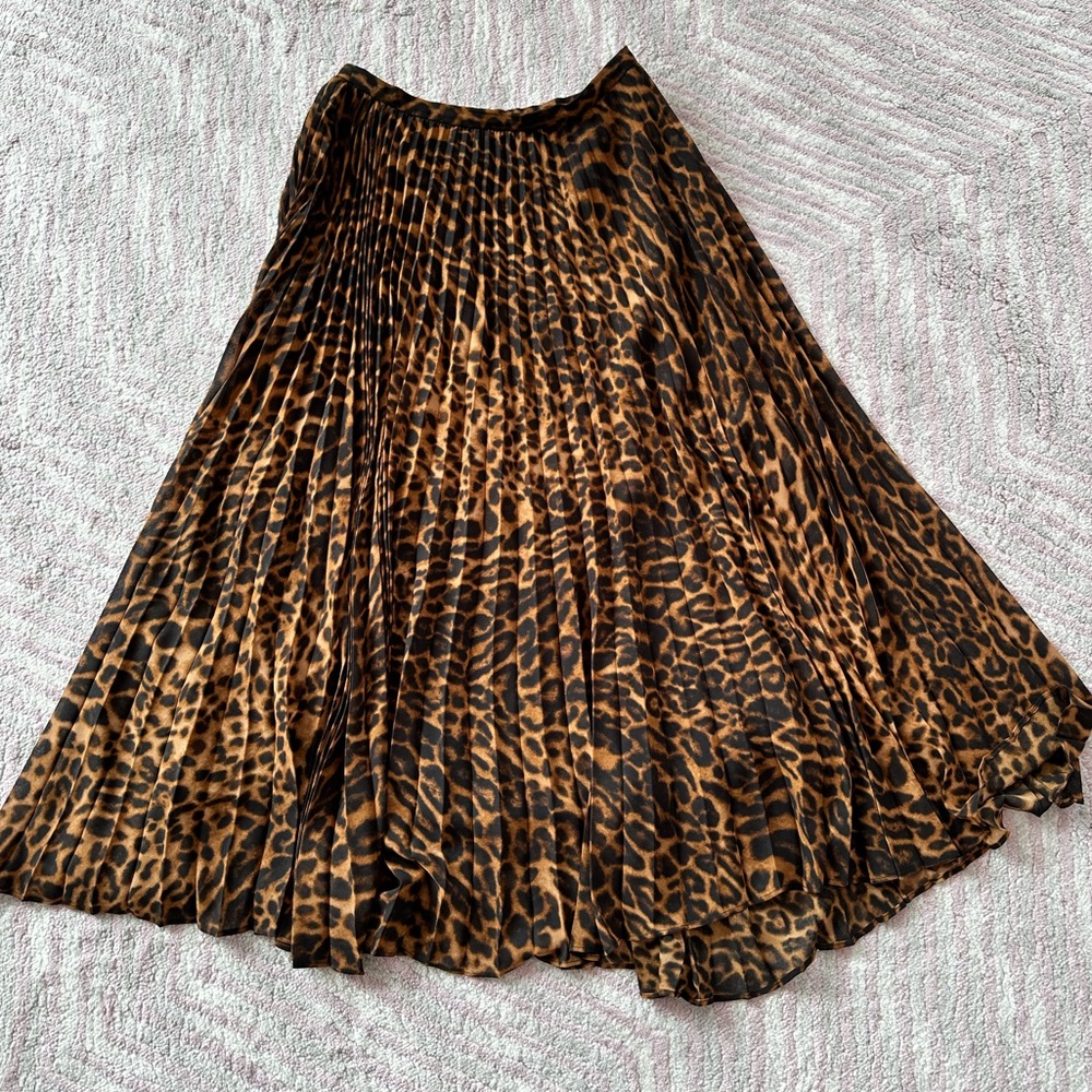 Lauren (Ralph Lauren) leopard midi skirt. Size S. Very good condition
